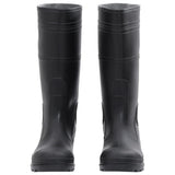 Botas de lluvia Vidaxl tamaño 42 PVC Negro