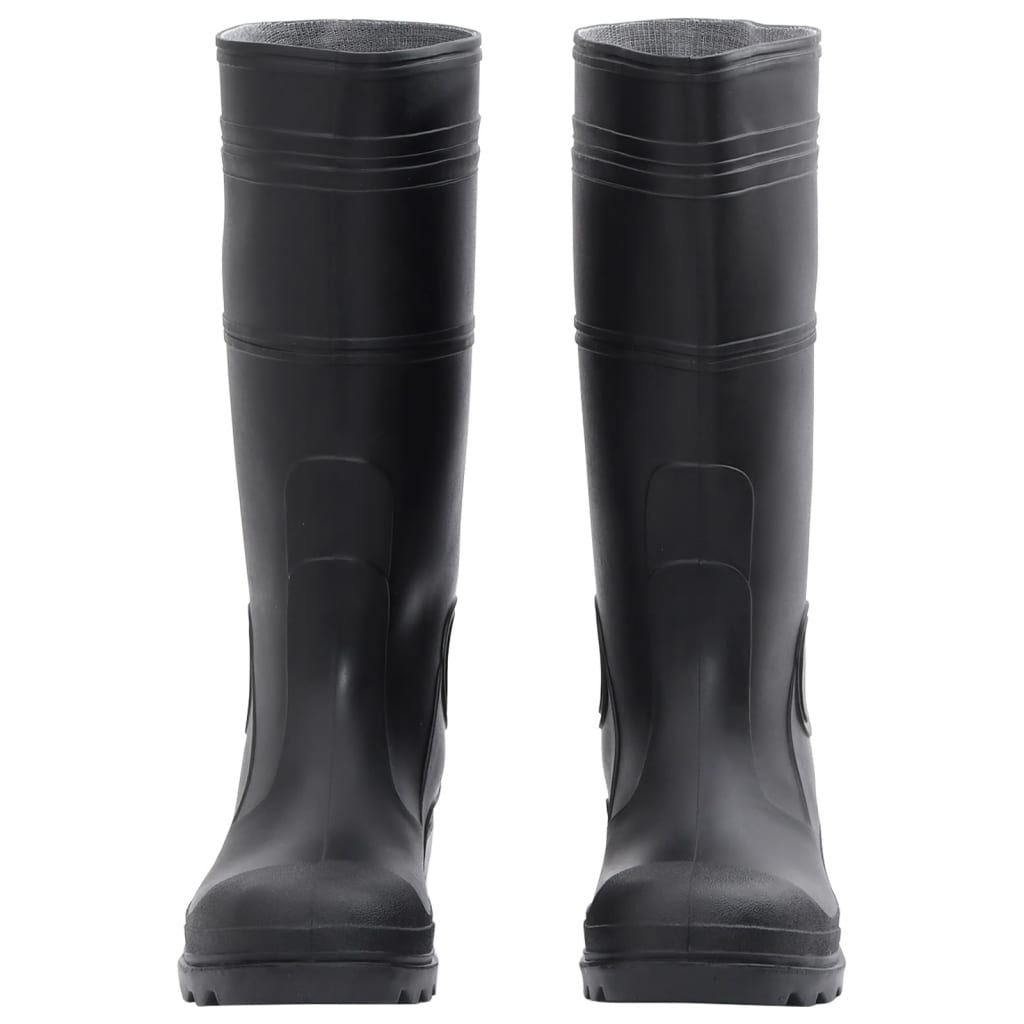 Vidaxl Rainboots Størrelse 43 PVC Sort