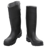 Vidaxl Rainboots Taille 44 PVC Black