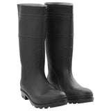 VidaXL bottes de pluie taille 45 PVC noir