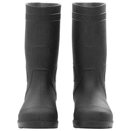 VidaXL bottes de pluie taille 38 PVC noir