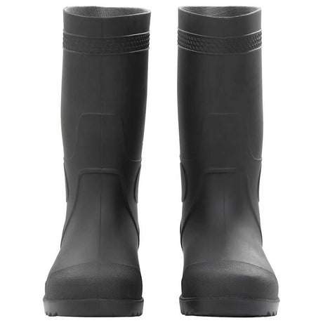 VidaXL bottes de pluie taille 39 PVC noir