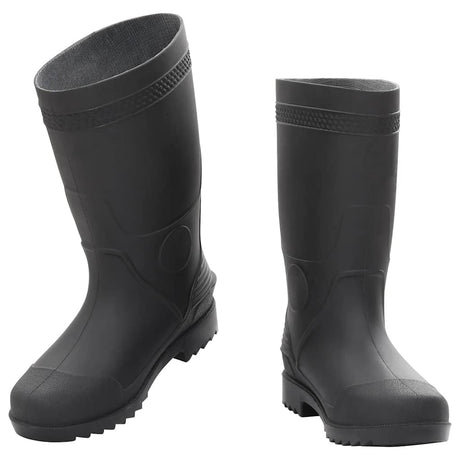 VidaXL bottes de pluie taille 40 PVC noir