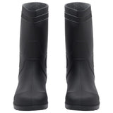 VidaXL bottes de pluie taille 41 PVC noir