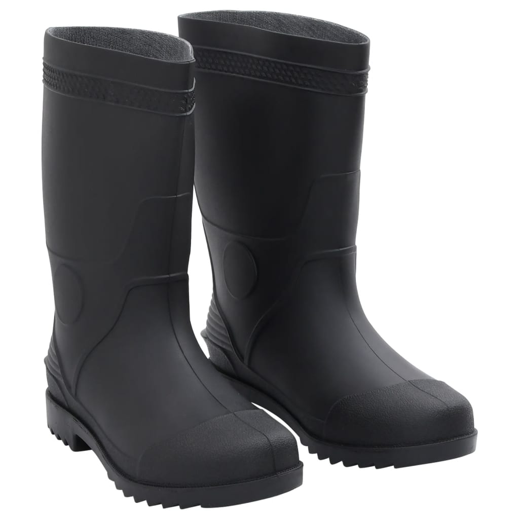 Vidaxl Rain Boots Størrelse 42 PVC Sort