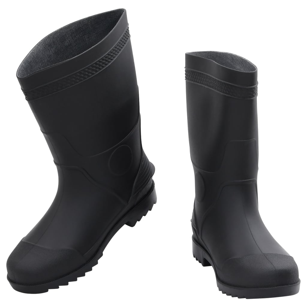 Vidaxl Rain Boots Størrelse 42 PVC Sort