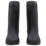 Vidaxl Rain Boots Storlek 42 PVC Black