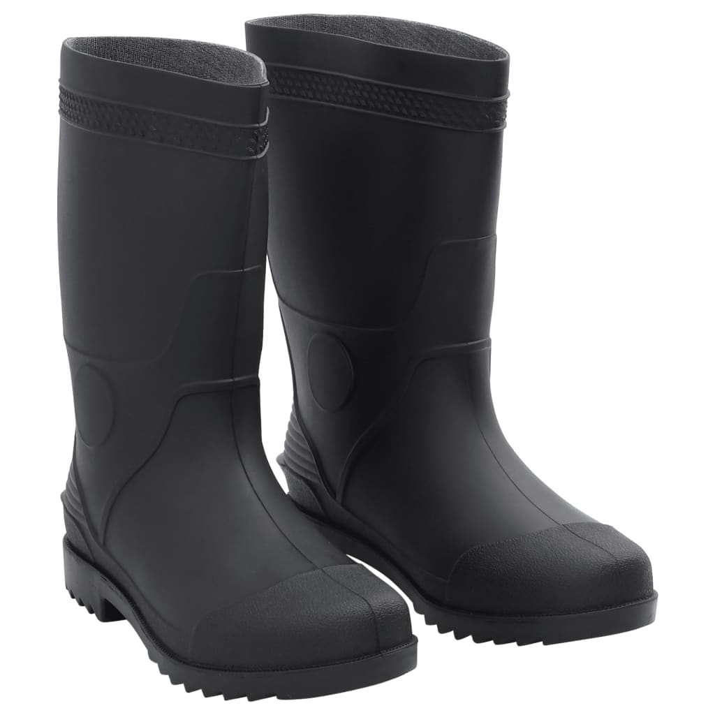 Vidaxl Rainboots Taille 43 PVC Black