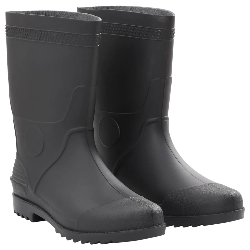 Vidaxl Rainboots Taille 44 PVC Black