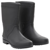 Vidaxl Regenstiefel Größe 44 PVC Schwarz