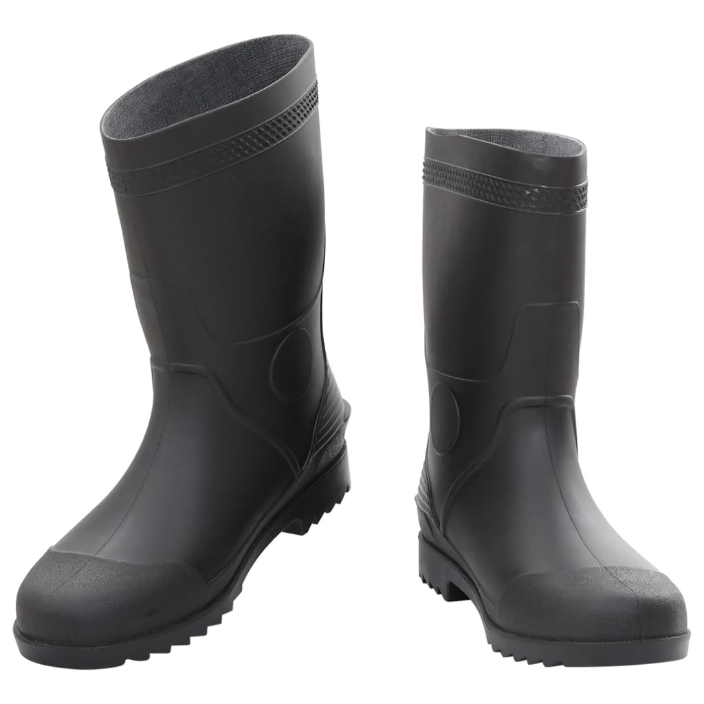 Vidaxl Rainboots Taille 44 PVC Black