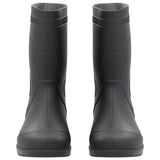 Vidaxl Regenstiefel Größe 44 PVC Schwarz