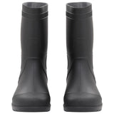 VidaXL bottes de pluie taille 44 PVC noir