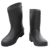 Vidaxl Rain Boots Storlek 45 PVC Black