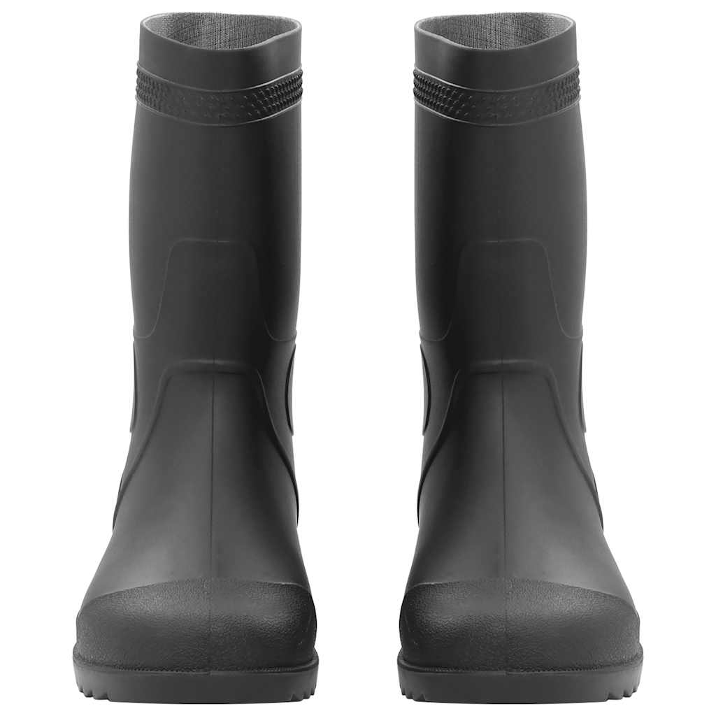 VidaXL bottes de pluie taille 45 PVC noir