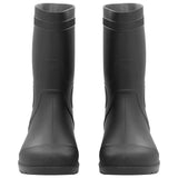 VidaXL bottes de pluie taille 45 PVC noir