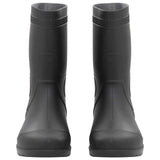 VidaXL bottes de pluie taille 46 PVC noir