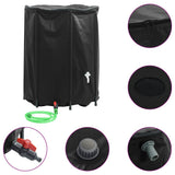 Réservoir d'eau VidaXL avec robinet pliable 750 l PVC