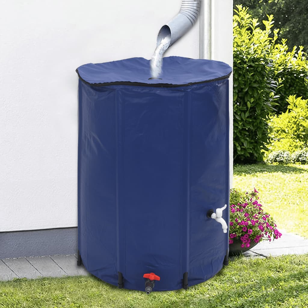 Réservoir d'eau VidaXL avec robinet pliable 750 l PVC