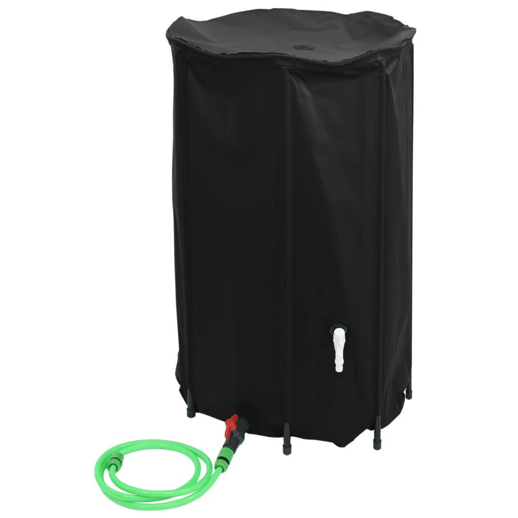 Vidaxl Tank Water avec robinet pliable 500 L PVC