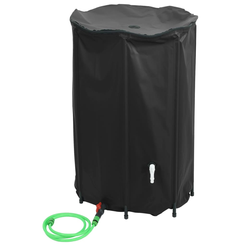 Vidaxl vattentank med kran vikbar 1000 L PVC