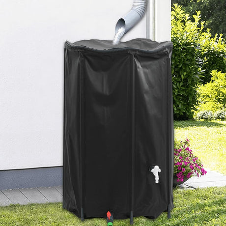 Réservoir d'eau VidaXL avec robinet pliable 1000 l PVC