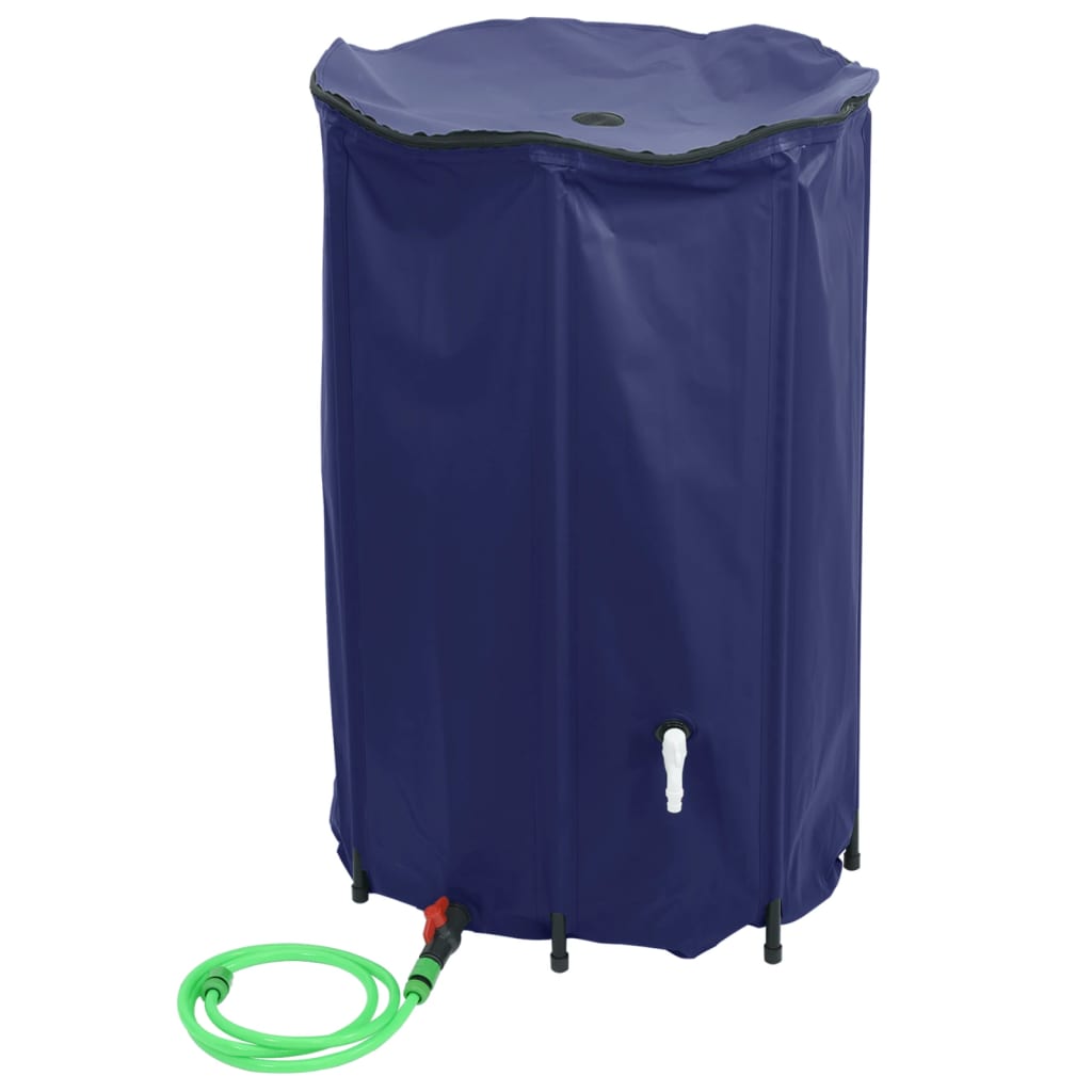 Vidaxl Water tank with crane foldable 1000 L PVC