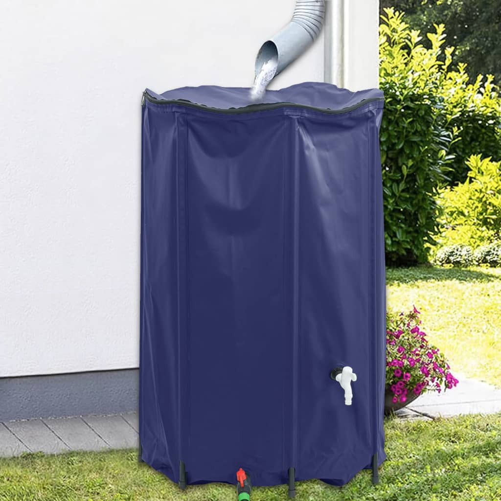 Vidaxl Aauter avec une grue pliable 1000 L PVC