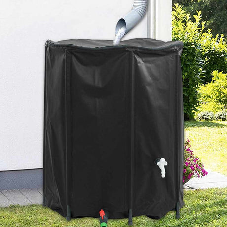 Réservoir d'eau VidaXL avec robinet pliable 1250 l PVC