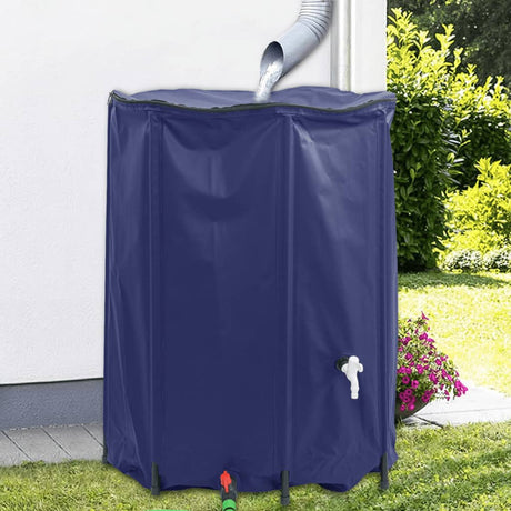 Réservoir d'eau VidaXL avec robinet pliable 1350 l PVC
