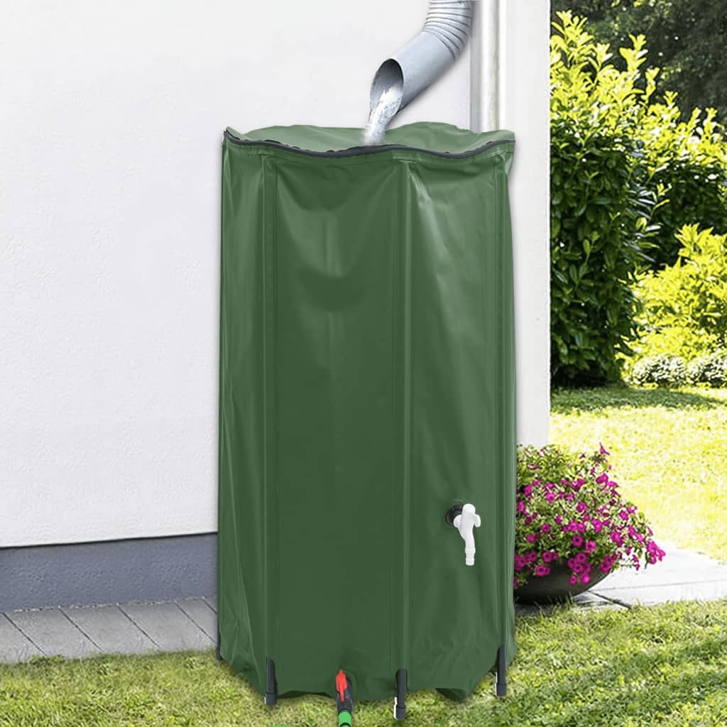 Réservoir d'eau VidaXL avec robinet pliable 380 l PVC