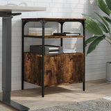 Vidaxx armoire d'imprimante 3 couches 50x40x76 cm bois traité, chêne fumé