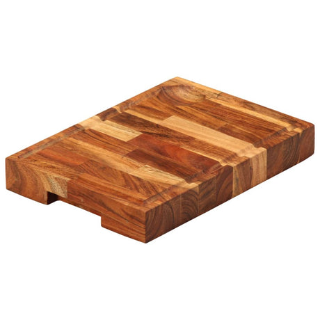 Vidaxx billot 30x21x4 cm bois d'acacia massif
