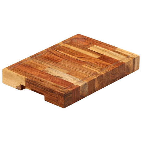 Vidaxx billot 30x21x4 cm bois d'acacia massif