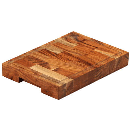 Vidaxx billot 30x21x4 cm bois d'acacia massif