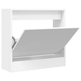VidaXL Armoire à chaussures 60x21x57 cm bois d'ingénierie blanc