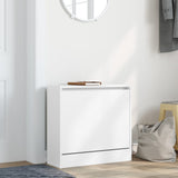 VidaXL Armoire à chaussures 60x21x57 cm bois d'ingénierie blanc
