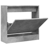 Vidaxx meuble à chaussures 60x21x57 cm bois d'ingénierie gris béton