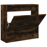 Vidaxx armoire à chaussures 60x21x57 cm bois traité, chêne fumé
