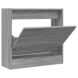 Vidaxx meuble à chaussures 60x21x57 cm bois d'ingénierie chêne sonoma gris