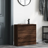 Vidaxx armoire à chaussures 60x21x57 cm bois fini couleur chêne marron