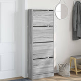 Szafka buta vidaxl 60x21x163,5 cm Properted Wood Grey Sonoma Oak