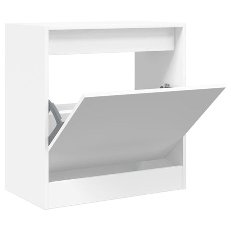 Vidaxx meuble à chaussures 60x34x63,5 cm bois d'ingénierie blanc