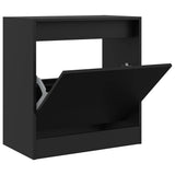 Vidaxx armoire à chaussures 60x34x63,5 cm bois fini noir