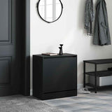 Vidaxx armoire à chaussures 60x34x63,5 cm bois fini noir