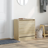 VidaXL shoe cabinet 60x34x63.5 cm processed wood sonoma oak colored