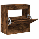 Vidaxx armoire à chaussures 60x34x63,5 cm bois traité, chêne fumé