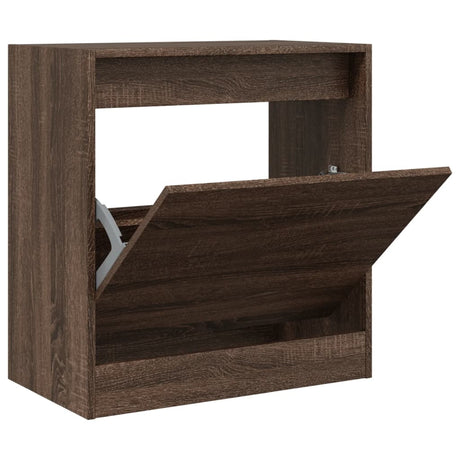 Vidaxx armoire à chaussures 60x34x63,5 cm bois fini couleur chêne marron