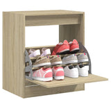 VidaXL armoire à chaussures 60x42x69 cm bois d'ingénierie chêne sonoma
