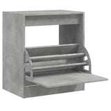 Vidaxx meuble à chaussures 60x42x69 cm dérivé du bois béton gris